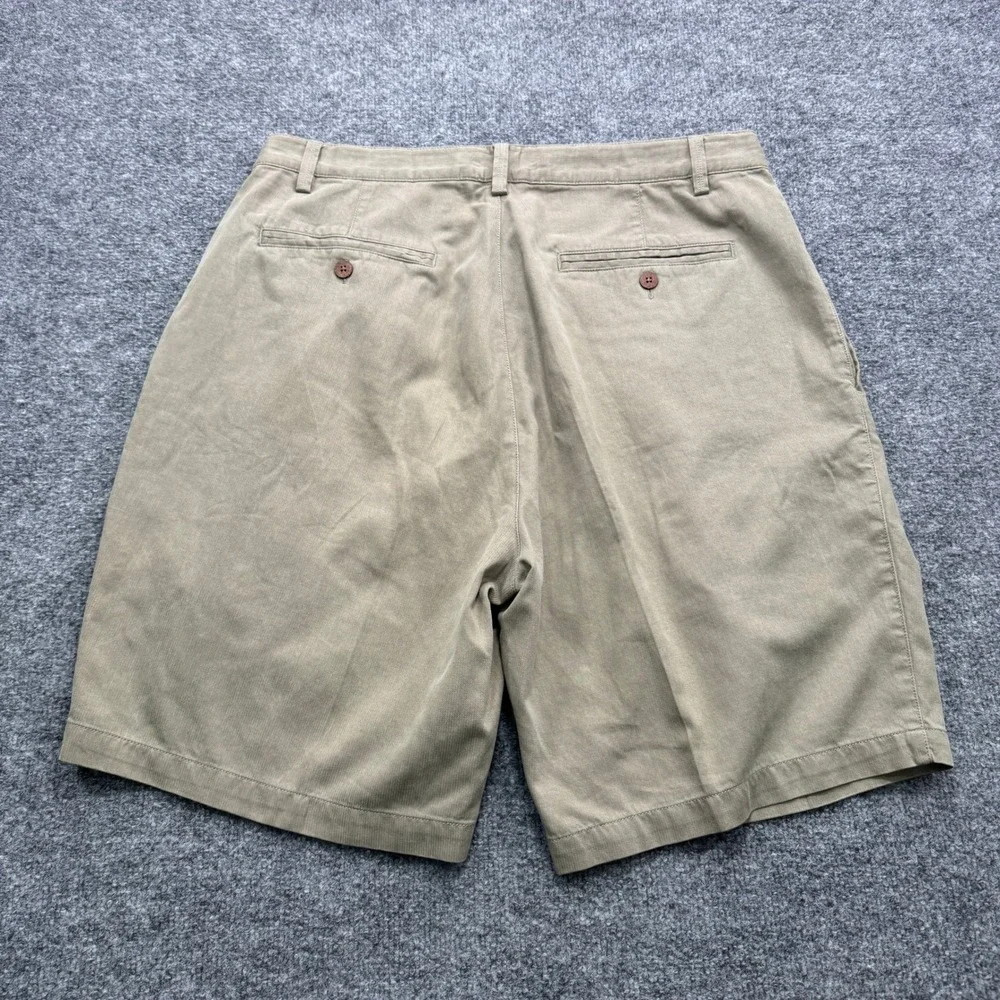 Tommy Bahama Relax Pleated Shorts Mens 35 Tan 9